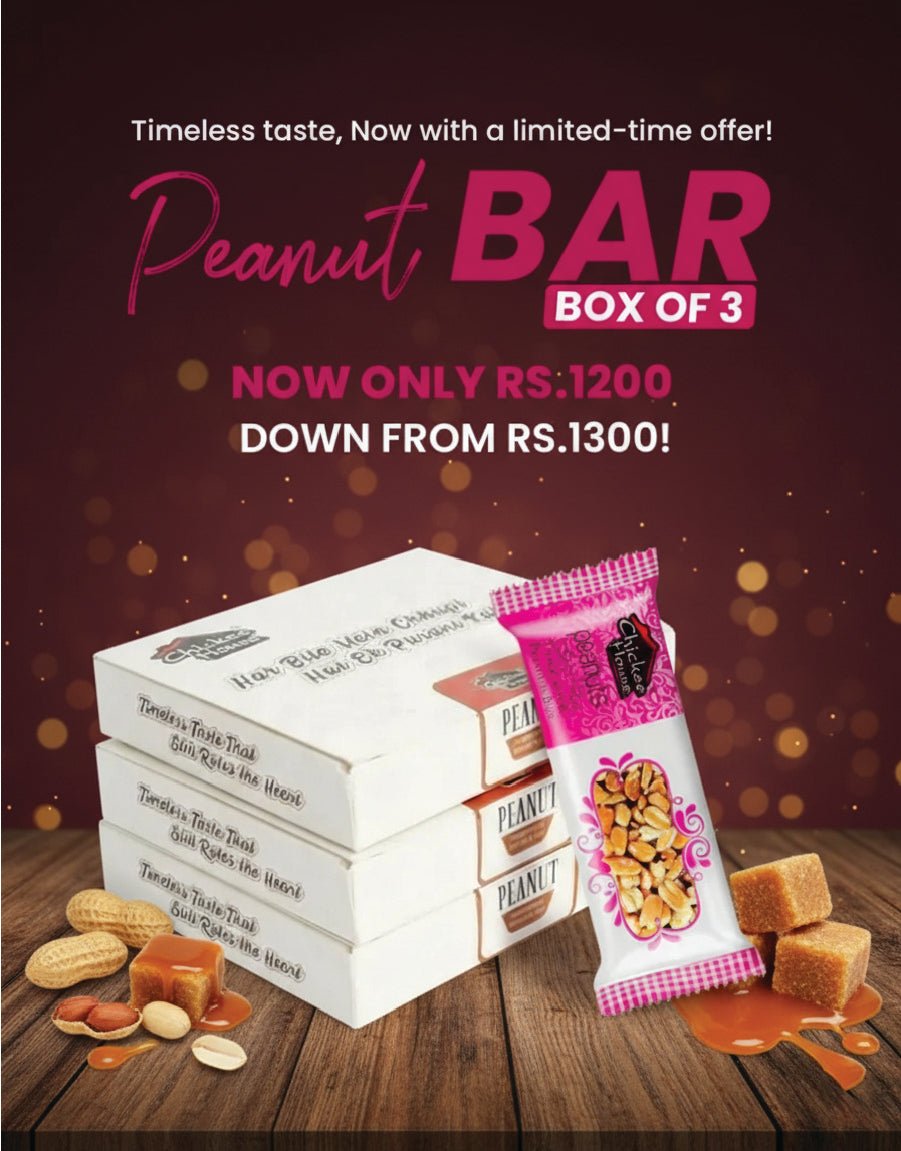 Peanut Chickee Bar Box (Pack of 3)